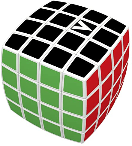 V-Cube 2057020 Zauberwürfel 4x4x4, magischer Würfel, Magic Cube, Speedcube, Knobelspiel für Erwachsene und Kinder ab 6 Jahren, gewölbt