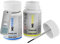 MG PRIME Autolack Lackstift Set für Vauxhall ATU / 21Y GEP Iceberg Mica Basislack Klarlack je 50ml