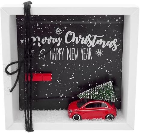 ZauberDeko Geldgeschenk Verpackung Weihnachten Xmas Auto Tannenbaum Geschenk Gutschein