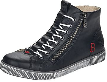 Rieker Z1233, Stivaletto Donna, Nero 00, 41 EU