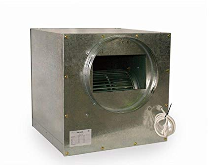 Weedness Grow Abluft Isolierte Absaugbox 2500 m3/h - Abluftventilator Rohrventilator Lüfter Growzelt Axiallüfter Rohrlüfter