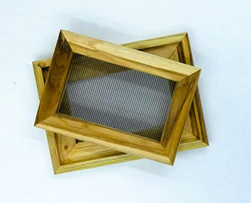 tribal paper Papierschöpfrahmen für kleinere Formate, Profitype- zB. Samenpapier selbst schöpfen - Akazie mit Anleitungsheft (deutschsprachig)