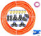 Stubotar Orange 10M Tuyau d'arrosage en Polyuréthane 12mm OD X 8MM ID PU Air Tubing avec 14 Kits de Connecteurs et Cutter Flexible et Résistant aux Intempéries