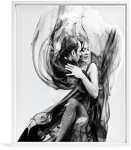 Bilderrahmen Leerrahmen für Leinwand Bilder auf Keilrahmen | Format 70x100 cm Farbe weiß