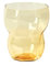 broste Copenhagen - Trinkglas, Wasserglas - Limfjord - Glas - Farbe: Amber - (ØxH) 9 x 10,7 cm