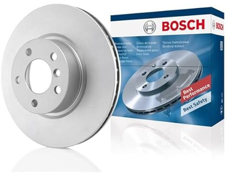 Set 2x Bremsscheibe Bosch Kompatibel mit Audi Skoda VW Seat TT + Roadster + Q3 + Sportback + A3 + Limo + Sportback Kodiaq I + Superb 2012-> 0986479A84