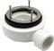 SolidStone Piletta Ultraribassata Ispezionabile per Piatto Doccia Basso con Foro Diametro da 90 mm in PVC (Senza tappo solo piletta)