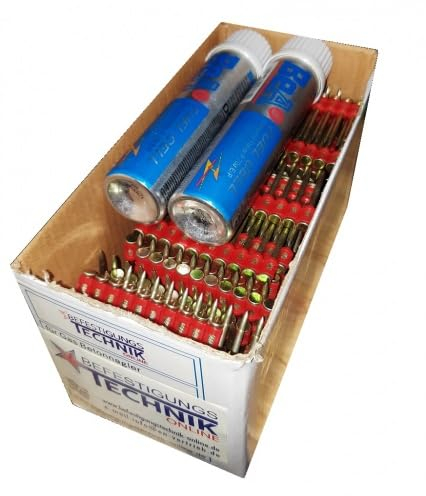 Chiodi per calcestruzzo 3,0 x 19 mm HC extra duri + gas per spit Pulsa 700 C