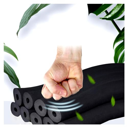 Rohrisolierung Schaumstoff Schutzschlauch Schwarz 180cm Länge 6--60mm ID Isolierschlauch Für Rohre Rohrdämmung 9/15/20mm Dämmstärke ( Size : ID16mm*T9mm*L1.8m )