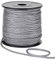 PH PandaHall 54 Yards Nylon Rope Parachute Cord, 3mm Gray Blinds String Braided Lift Shade Cord Wind Chime Cord Replacement for Crafting, DIY Projects, Camping, Active Outdoors