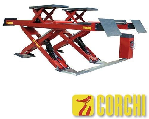 Pont ciseaux électrohydraulique 5 tonnes spécial contrôle technique CORGHI