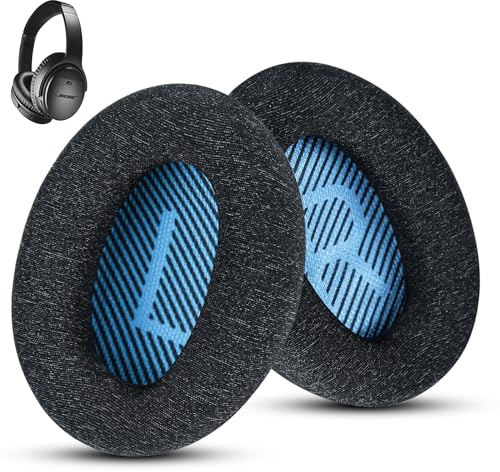 Komfort-Ohrpolster für Bose Quiet Wzsipod 25/QC25 Kopfhörer, kompatibel mit QC35, QC35ii, QC45, QC15 und mehr, exklusive Ersatz-Styles, s2