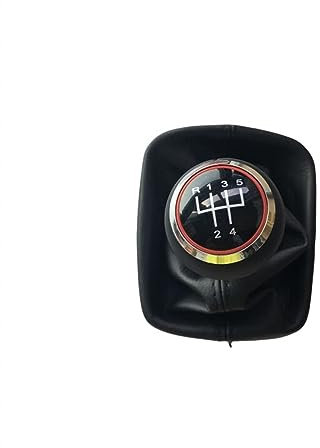LeLEEEE Car-Stying Gang-Schalthebel für Audi A3 S3 8P S-line Sportback 5/6 Speed.Schaltknaufhebel Stick Head Handle Hebel Schaltknauf