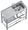 Fregaderos Industriales,Fregadero Exterior Jardin,Fregadero cocina 1 seno con Escurridor,Fregadero Acero Inoxidable Independiente con Grifo,Fregadero Camper,Fregadero de Comercial con Banco de Trabajo
