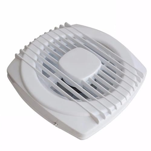 Pipe Extractor Fan 220V 4/6/7inch 110/150/180mm Silence Ventilating Strong Exhaust Extractor Fan For Window Wall Bathroom Toilet Kitchen Mounted Ventilation Exhaust Fan(110mm hole size)