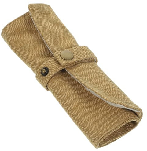 SOIMISS Canvas-schmuckrolle Uhren-reiserolle Organizer Zur Uhrenaufbewahrung Mit Fächern Sicher Und Langlebig Für Reisen Und Tägliche Aufbewahrung