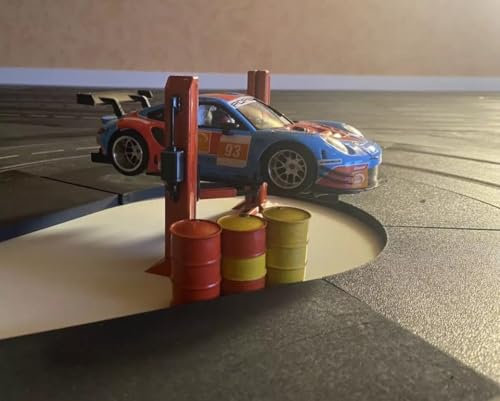 10x Ölfässer Benzinfässer 132 124 Slotcar Dekoration kompatibel für Carrera Digital
