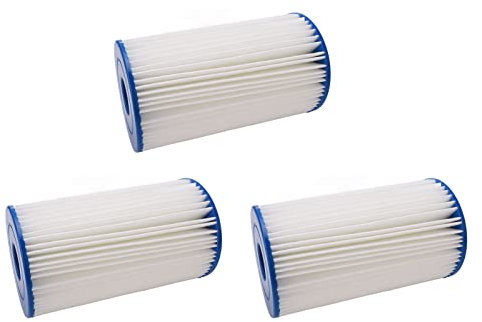 Zoeyilan Replacement Cartridge, Hot Tub Filter, Filter Cartridges, 3Pcs Swimming Pool Filter for Spa Pool Various PureSpa Swimming Pool Pump