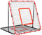 Rebounder für Fußball, 1.2x1.2m Double Sided Volleyball Rebounder Netz, Basketball Rebounder, mit Verstellbaren Winkellöchern, Geeignet für Schuss Pass und Ballannahme Training