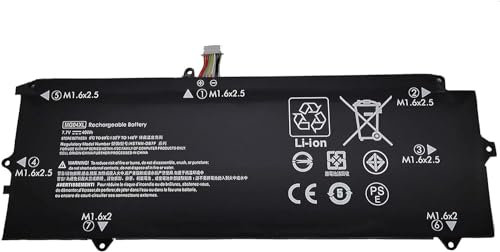 Batterie de rechange pour ordinateur portable HP Elite X2 1012 G1 812205-001 MG04 812060-2B1 812060-2C1 HSTNN-DB7F 7,7 V 40 Wh
