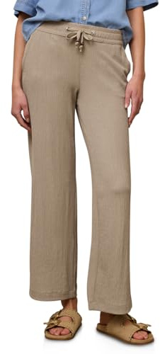 Street One Studio Damen Wide Leg Hose in Crinkle Crash Struktur 3817611