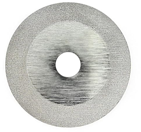 Flyshop 10,2 cm doppelseitige Glasdiamantbeschichtete Sägeblatt-Trennscheibe Fliesenschneider