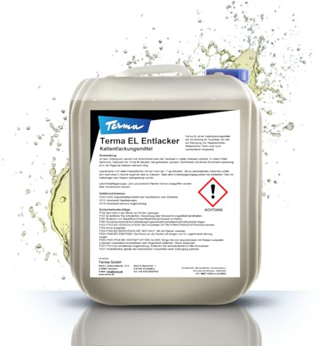 Terma EL Entlacker 5 kg (5 Liter Kanister), Kaltentlacker, Felgenentlacker, Entlackungsmittel, Felgen Entlacker