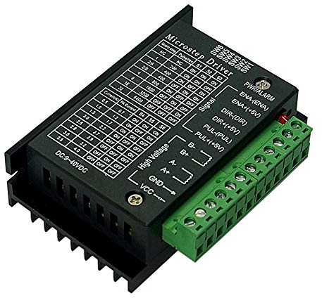 Scheda controller driver motore passo-passo COVVY TB6600 4A DC 9-42V controller CNC 32 segmenti 2/4 fasi ibrida motore passo-passo