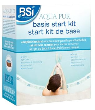 BSI - Entretien - Aqua Pur Luxe - Kit Spa - pour La Mise en Route Et l'Equilibre du Spa