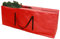 PATIO PLUS 7.5 FT Christmas Tree Storage Bags, Easy to Store Christmas Tree Storage with Full Zipper,Durable Reinforced Carry Handles,Wipe Clean Surface Large Bag for Xmas Tree and Decorations Red
