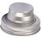 Durable 304 Stainless Steel Jar Shaker Lid Cocktail Shaker Cap (Silver)