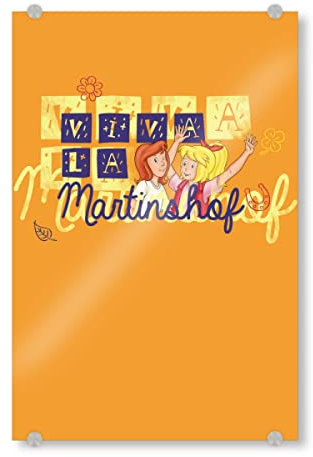 artboxONE Acrylglasbild 45x30 cm Typografie Bibi und Tina Martinshof - Bild bibi bibi bibiundtina