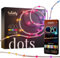 Twinkly Dots - App-gesteuerte flexible LED-Lichterkette mit 400 RGB-LEDs (16 Millionen Farben) 20 m Transparenter Draht Innen- und Außenbereich Smart Home Beleuchtung Dekoration, TWD400STP-T