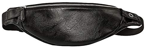 Povhhee Luxus Leder GüRtel Tasche MäNner GüRtel Tasche Einstellbare GüRtel Tasche MäNnliche Heuptas Bum Bananen Tasche Bananen Tasche