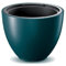 Gardening Naturally Plant Pot Paisley Stylish and Unique Planters for Indoor Plants (Round Pot 30cm - Blue)