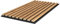 LuxDecor Panels - Akustische und Schalldämpfende Paneele - Elegantes und Vielseitiges Design - Für Schlafzimmer, Büro, Wohnzimmer - Einfache und Schnelle Installation - Farbe Eiche Natur