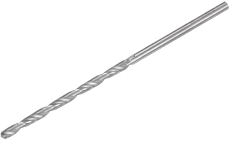 QUARKZMAN Foret en Carbure Massif, Diamètre de 3 mm (0,118 Pouces), Longueur de 100 mm (4 Pouces), Extra Long, Yg6X/C3 en Carbure de Tungstène à Micro-Grain, Forets Hélicoïdaux