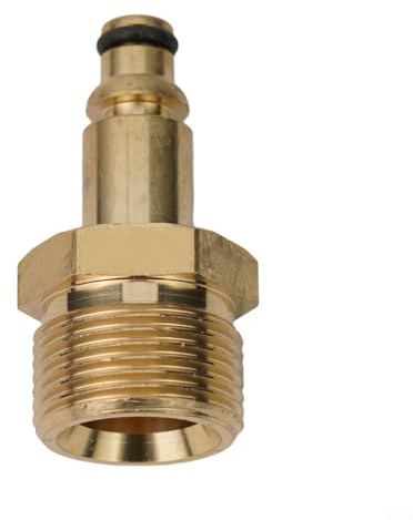 Adattatore Filettatura Maschio M22 per Tubo idropulitrice, Costruzione in Ottone (per Serie)