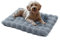 Mora Pets Hundematte Hundedecke waschbar und rutschfest Hundebett Flauschig Hundekissen für Kleine Mittelgroße Grosse Hunde Decke Weiches und Warmes, Grau 61 x 46 cm