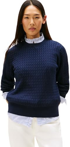 Tommy Hilfiger Women’s Fine Cable Knit Jumper