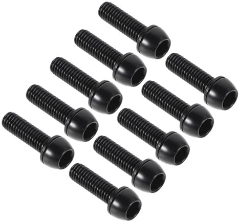 KITANDOVE 10pcs Metal Bike Stem Bolts for Road and Mountain Bikes Handlebar Screws for Enhanced Stability and Comfort Cycling Accessories