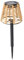 Qcwwy Luce Solare Decorativa Impermeabile con Paralume Intrecciato, Morbida Fonte di Luce Calda per Terrazza da Giardino, Lampada da Pila Solare Facile da Installare per Uso Esterno
