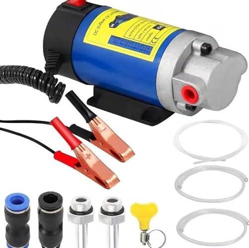 Pompa di aspirazione dell'olio, 12 V, 100 W, pompa di trasferimento dell'olio, pompa per il cambio dell'olio, adatta per auto, moto, barca, camion