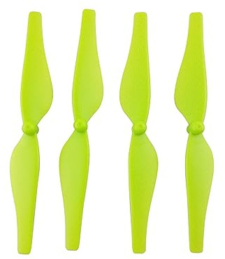 ALNENWT 7 Farben, 4 Stück Propeller for D-JI Tello Puzzle Drohne Mini HD Luftbildfotografie RC Flugzeug Ersatzteile(4PCS Green Blade)