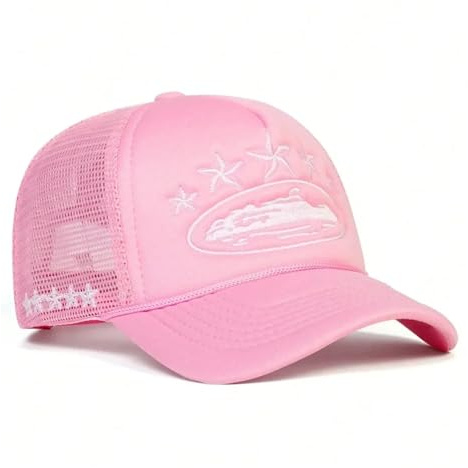Meliaen Unisex Männer Frauen Kappe Pentagramm Stickerei Baseball Net Caps Frühling Sommer Outdoor Einstellbare Casual Hüte Sonnenschutz Hut