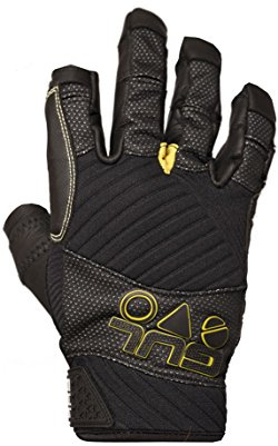 GUL Kids Youth Junior Evo Pro Three Finger Sailing Yachting and Dinghy Gloves Black - Unisex