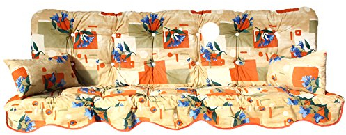 Adlatus-Kühnemuth Polsterauflage Gartenstuhlauflagel Modell 140 (150x 50 cm Hollywoodschaukelauflage)