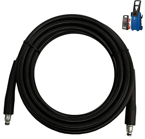 Parpyon® Tubo per idropulitrice 6 MT Annovi Reverberi - Black Decker - STanley Tubi, Prolunga, Sonda accessori per idropulitrici ad acqua fredda Max 160 bar (MOD.3[GRIGIO]-6MT)
