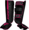 RDX Protège Tibia Boxe Thai Kick Boxing Arts Martiaux MMA D'entraînement, Maya Hide Cuir Kara Protege Tibia Muay Thai Krav Maga Sparring BJJ Karaté et Combat Libre Training Pied Protection