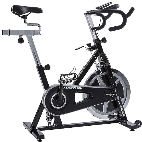 Tunturi Heimtrainer Tunturi FitRace 40 HR - Heimtrainer fahrrad - Hometrainer - Sprinterbike - Einstellbarer Widerstand - mit 5 verschiedene Programme - Maximales Benutzergewicht: 135 kg